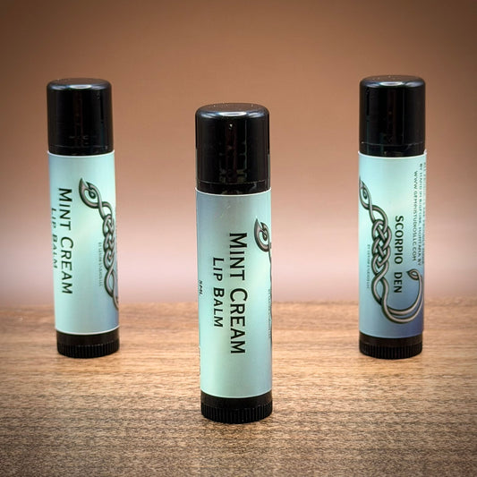 Mint Cream Lip Balm - Scorpio Den