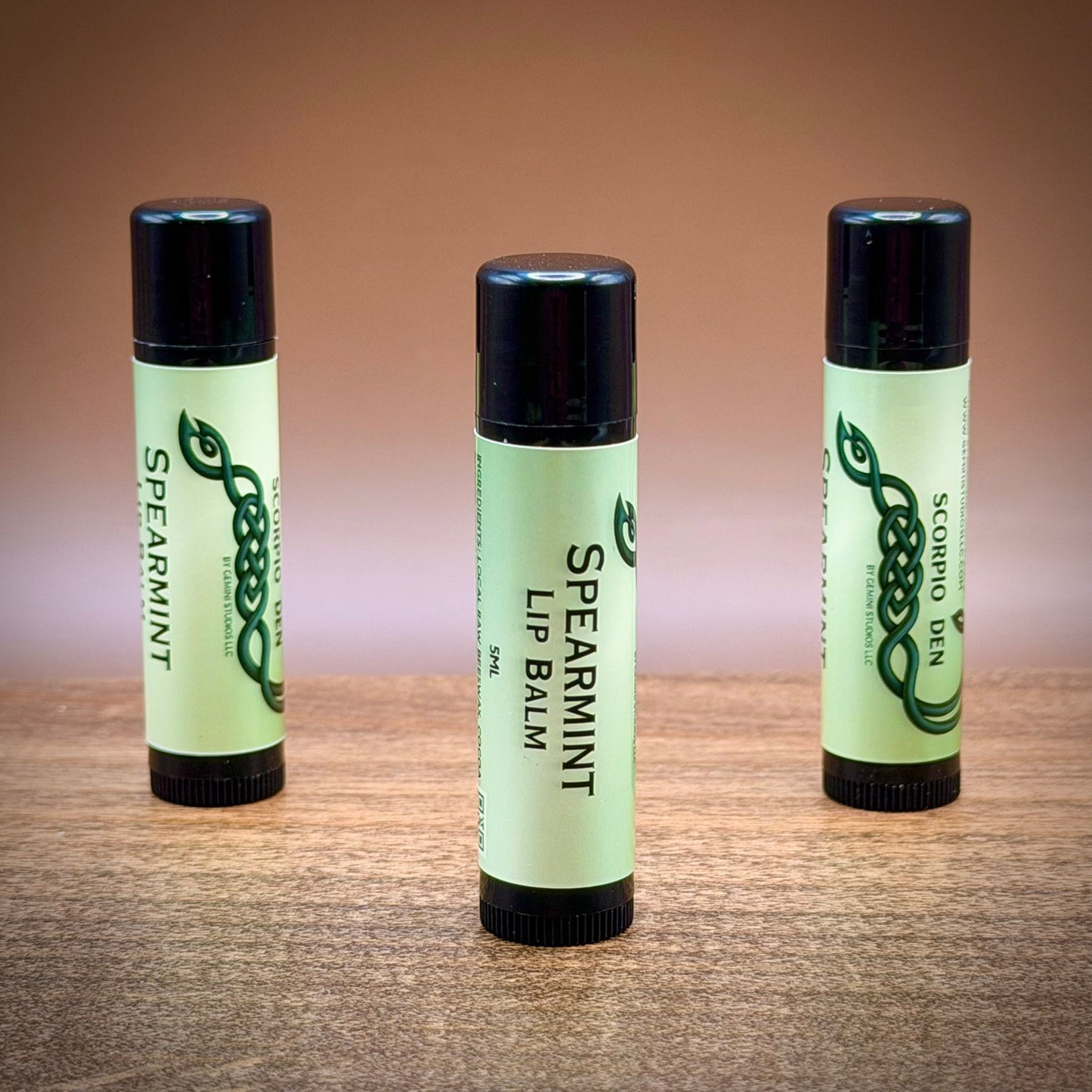 Spearmint Lip Balm - Scorpio Den