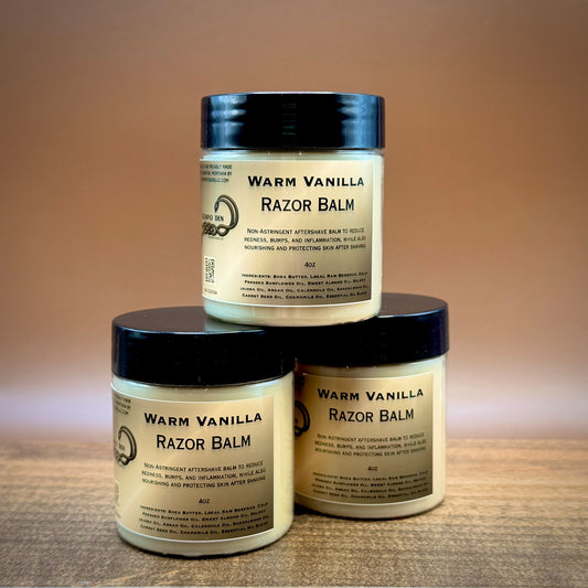 Razor Balm Warm Vanilla