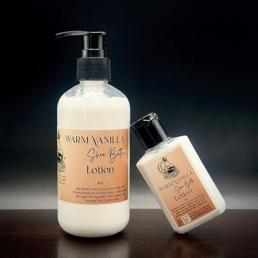 Shea Butter Lotion Warm Vanilla 2oz